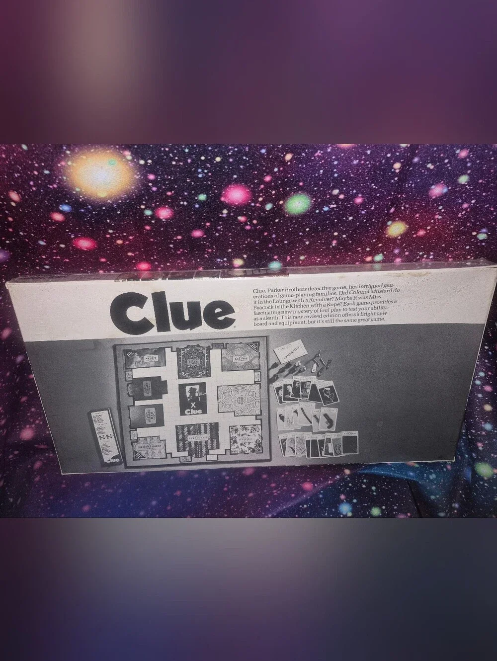 🎲 Vintage 1972 Parker Brothers Clue Board Game – Factory Sealed – No UPC
